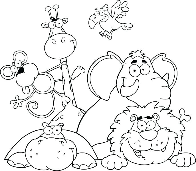 Animal Printable Coloring Pages Cortefocalsite Animal Printable 687x602 Animal Printable Coloring Pages Cortefocalsite Animal Printable