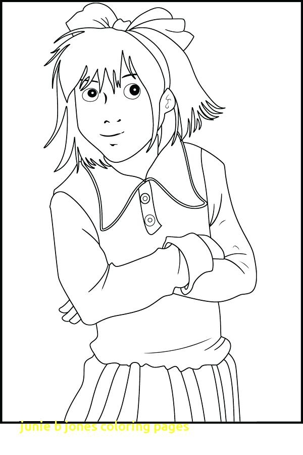Junie B Coloring Pages 600x900 Junie B Coloring Pages