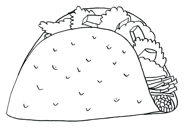 600x432 Food Coloring Page Crazy Hair Coloring Pages Junk Food Coloring