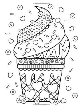 290x375 Junk Food Coloring Book 24 Page Coloring Book Dani Kates