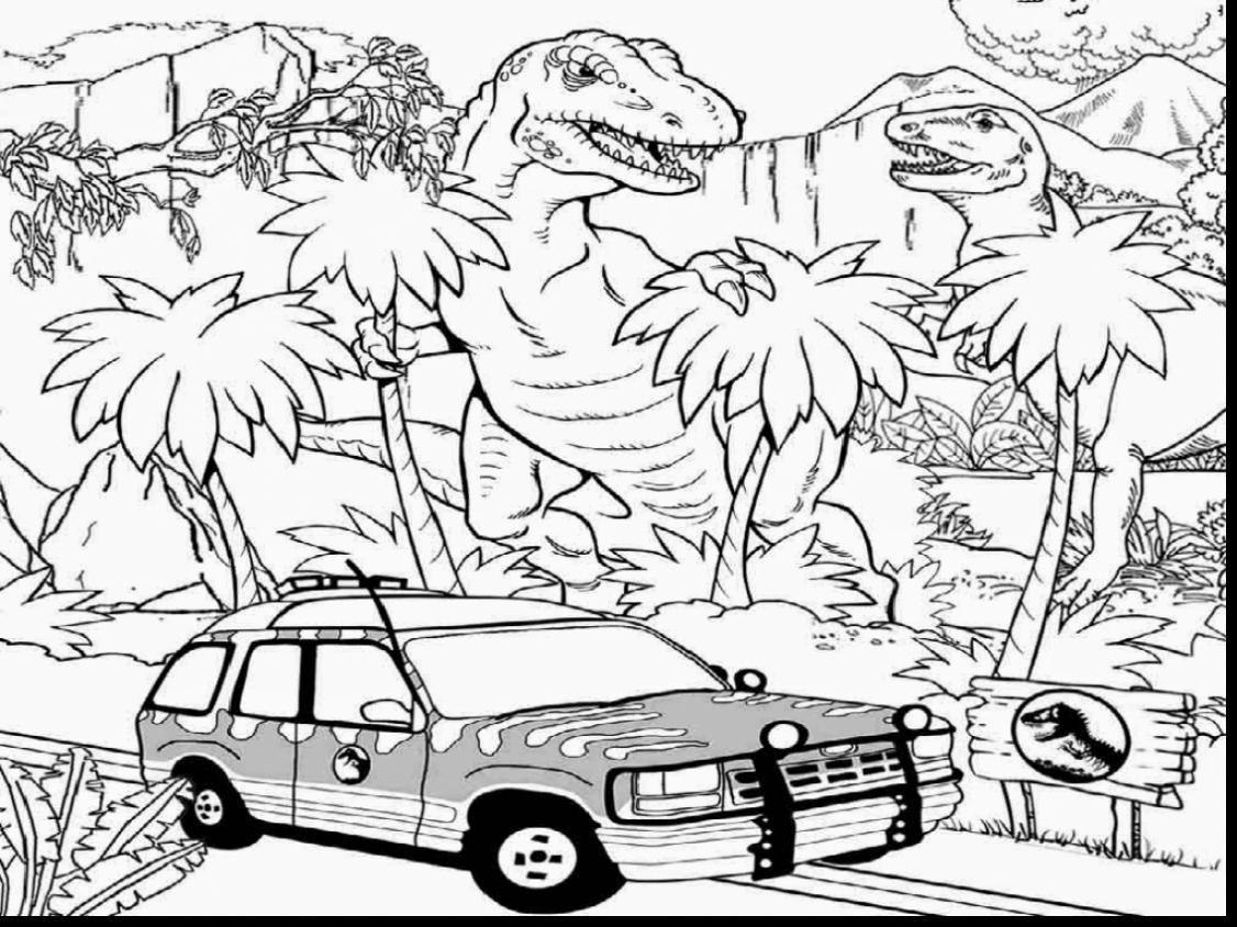 Jurassic Park Coloring Page 1126x844 Jurassic Park Coloring Page