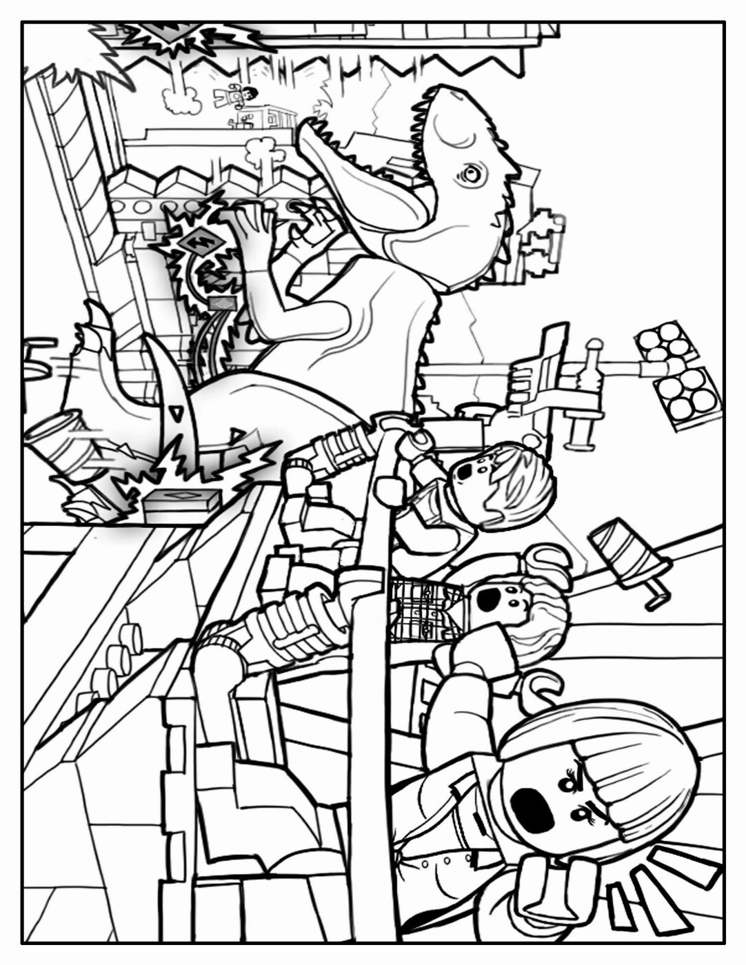 jurassic world coloring pages at getcolorings  free