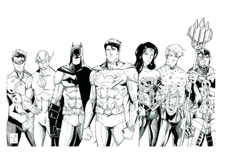 Justice League Coloring Pages 25771 730x504 Justice League Coloring Pages 25771