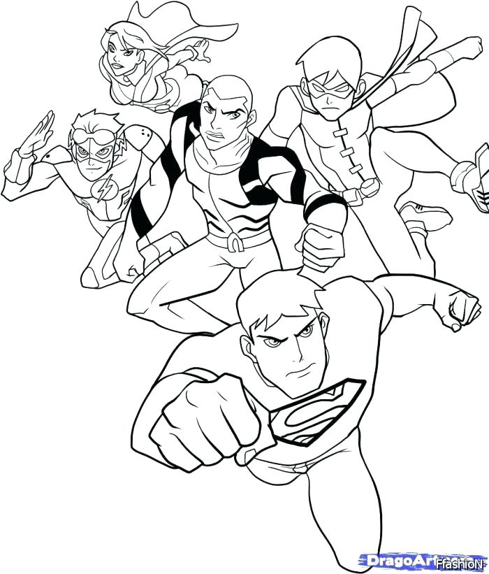 700x821 Lovely Justice League Coloring Pages Print Coloring 1523 Lovely