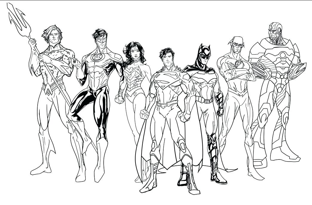1045x689 Lego Justice League Coloring Pages