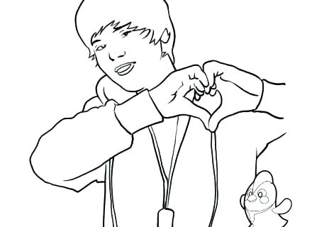 Justin Bieber Coloring Pages Coloring Pages Astounding Inspiration 440x320 Justin Bieber Coloring Pages Coloring Pages Astounding Inspiration