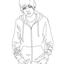 Justin Bieber And His Tattoo Coloring Pages 220x220 Justin Bieber And His Tattoo Coloring Pages