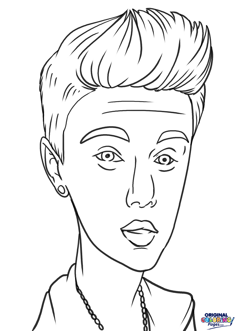 Justin Bieber Coloring Page Coloring Pages Original Coloring Pages 815x1138 Justin Bieber Coloring Page Coloring Pages Original Coloring Pages