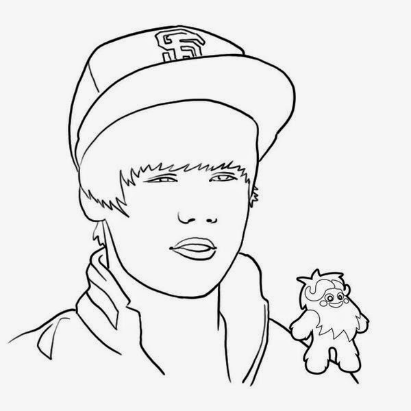 Activity Handsome Men, Justin Bieber Coloring Pages New Coloring 600x600 Activity Handsome Men, Justin Bieber Coloring Pages New Coloring