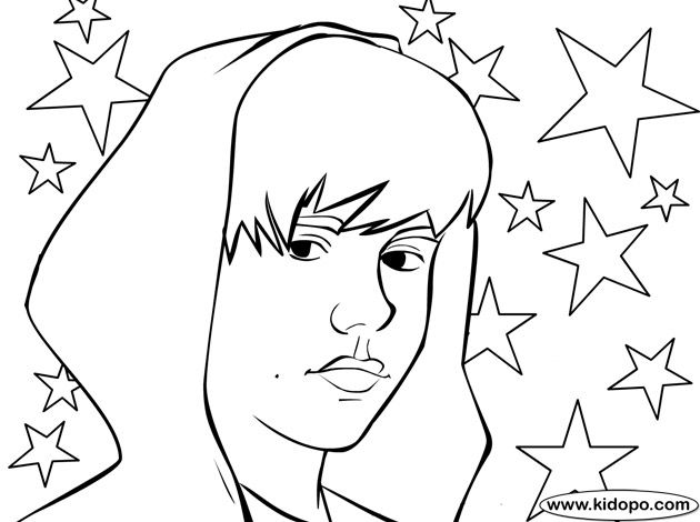 Justin Bieber Coloring Page Coloring Pages Justin 630x470 Justin Bieber Coloring Page Coloring Pages Justin