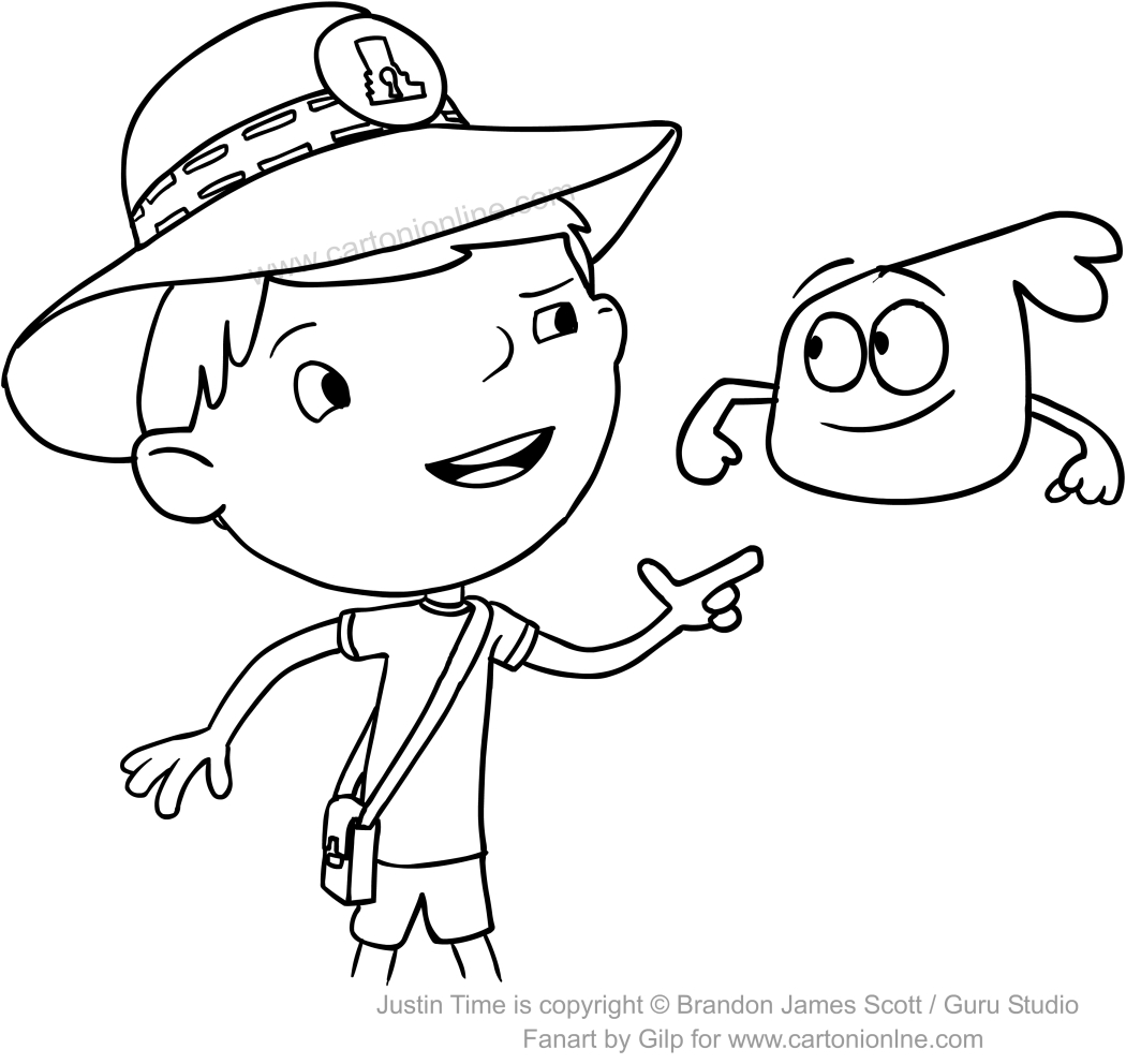 Drawing Justin And Squidgy Ready For Adventure (Justin Time 1050x992 Drawing Justin And Squidgy Ready For Adventure (Justin Time