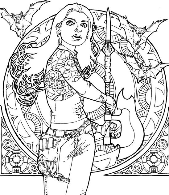 Buffy Coloring Contest Kaba Lounge 548x630 Buffy Coloring Contest Kaba Lounge