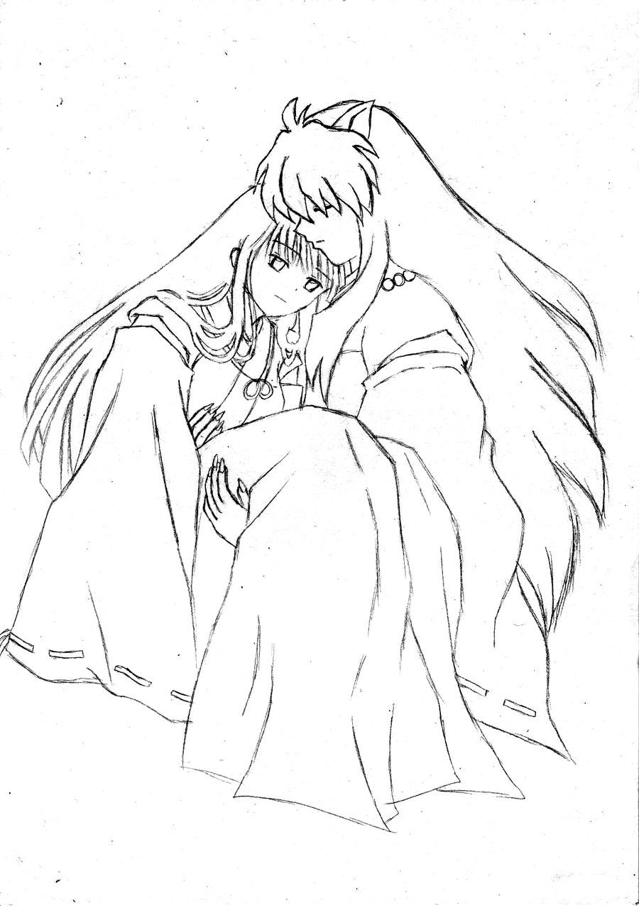 900x1275 Free Printable Inuyasha Coloring Pages For Kids 15 Years, Tokyo
