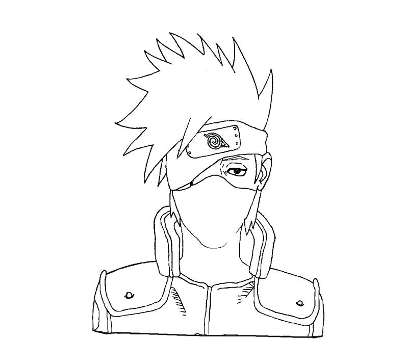 800x667 Kakashi Coloring Pages And Coloring Pages Coloring Pages Kakashi