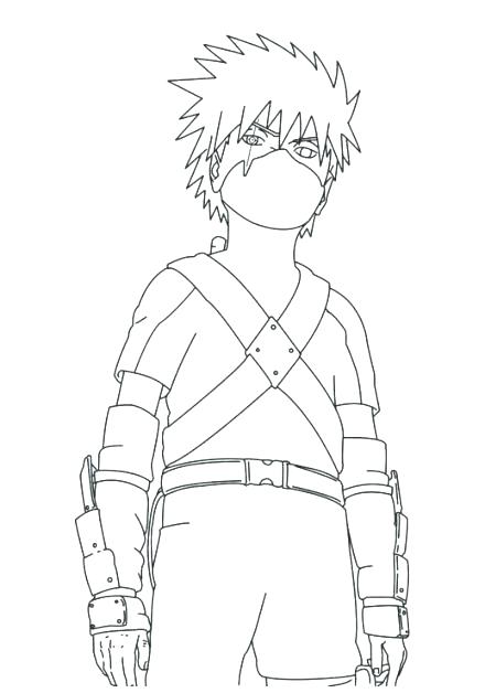 440x628 Kakashi Coloring Pages Coloring Pages Best Coloring Pages Images