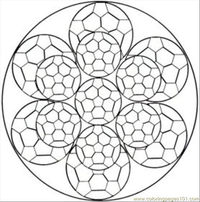 Kaleidoscope Coloring Pages For Adults