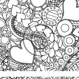 268x268 Kaleidoscope Coloring Pages For Adults Archives