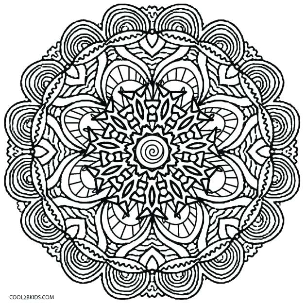 630x626 Kaleidoscope Coloring Pages Hard Kaleidoscope Coloring Pages Hard