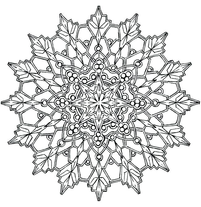 650x670 Kaleidoscope Coloring Pages 73 Packed With Free Kaleidoscope