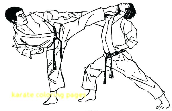 600x388 Coloring Pages The Karate Kid Coloring Page Coloring Karate Kid