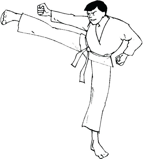 566x626 Good Karate Kid Coloring Pages And Karate Coloring Pages 89 Karate
