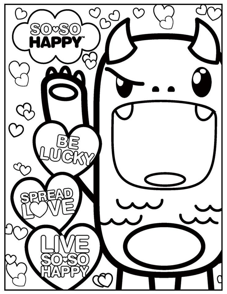 Kawaii Coloring Pages To Download And Print For Free 736x952 Kawaii Coloring Pages To Download And Print For Free