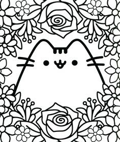 236x279 Kawaii Cat Coloring Pages Inspirational Pusheen Coloring Book