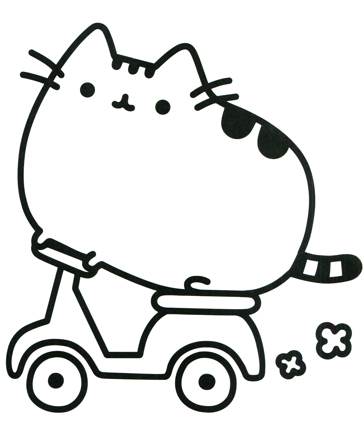 1248x1481 Pusheen Coloring Pages
