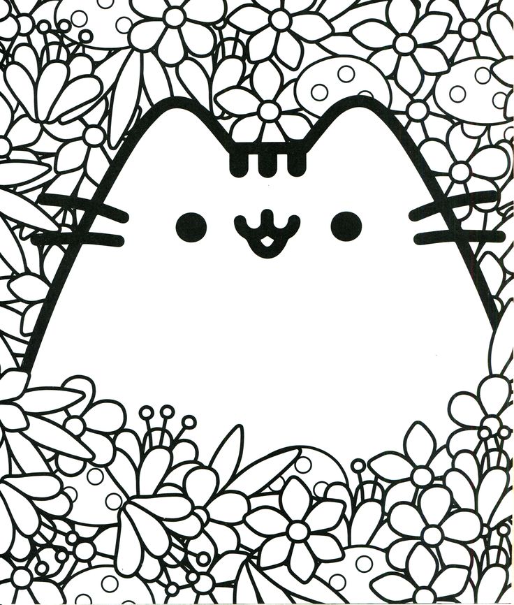 Kawaii Coloring Pages 736x866 Kawaii Coloring Pages