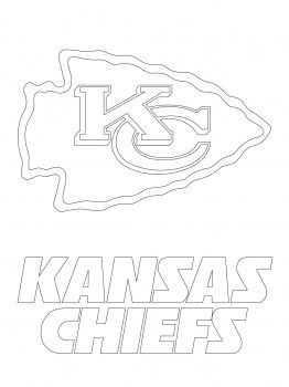 Kc Chiefs Coloring Pages