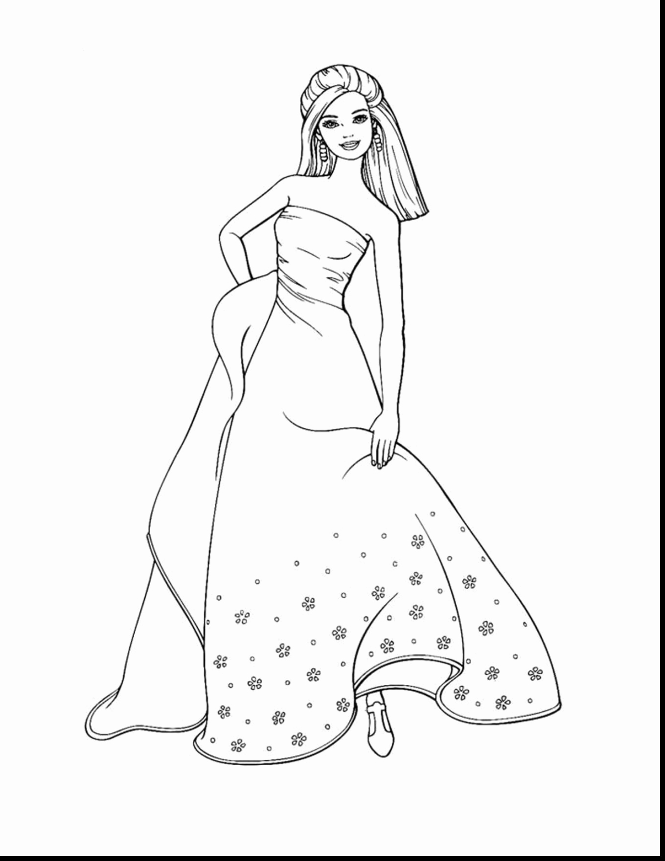 Barbie Printable Coloring Pages With Wallpaper Barbie And Ken 1359x1760 Barbie Printable Coloring Pages With Wallpaper Barbie And Ken
