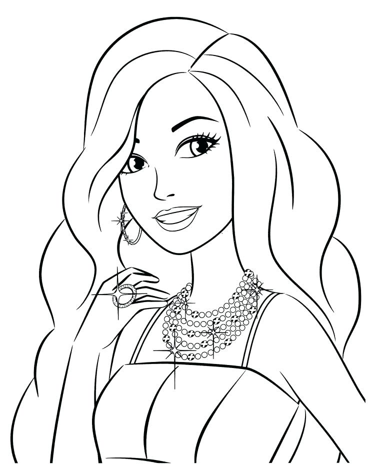 Best Barbie Coloring Pages Images On Barbie Coloring Barbie 736x952 Best Barbie Coloring Pages Images On Barbie Coloring Barbie