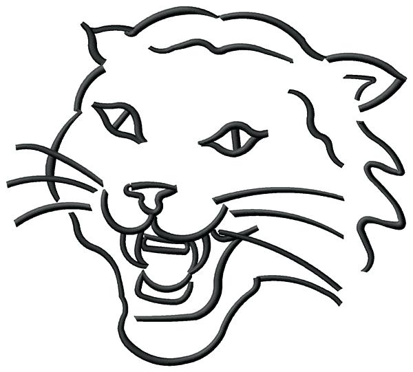 600x541 Wildcat Coloring Page 8 Pics Of Free Wildcat Coloring Pages