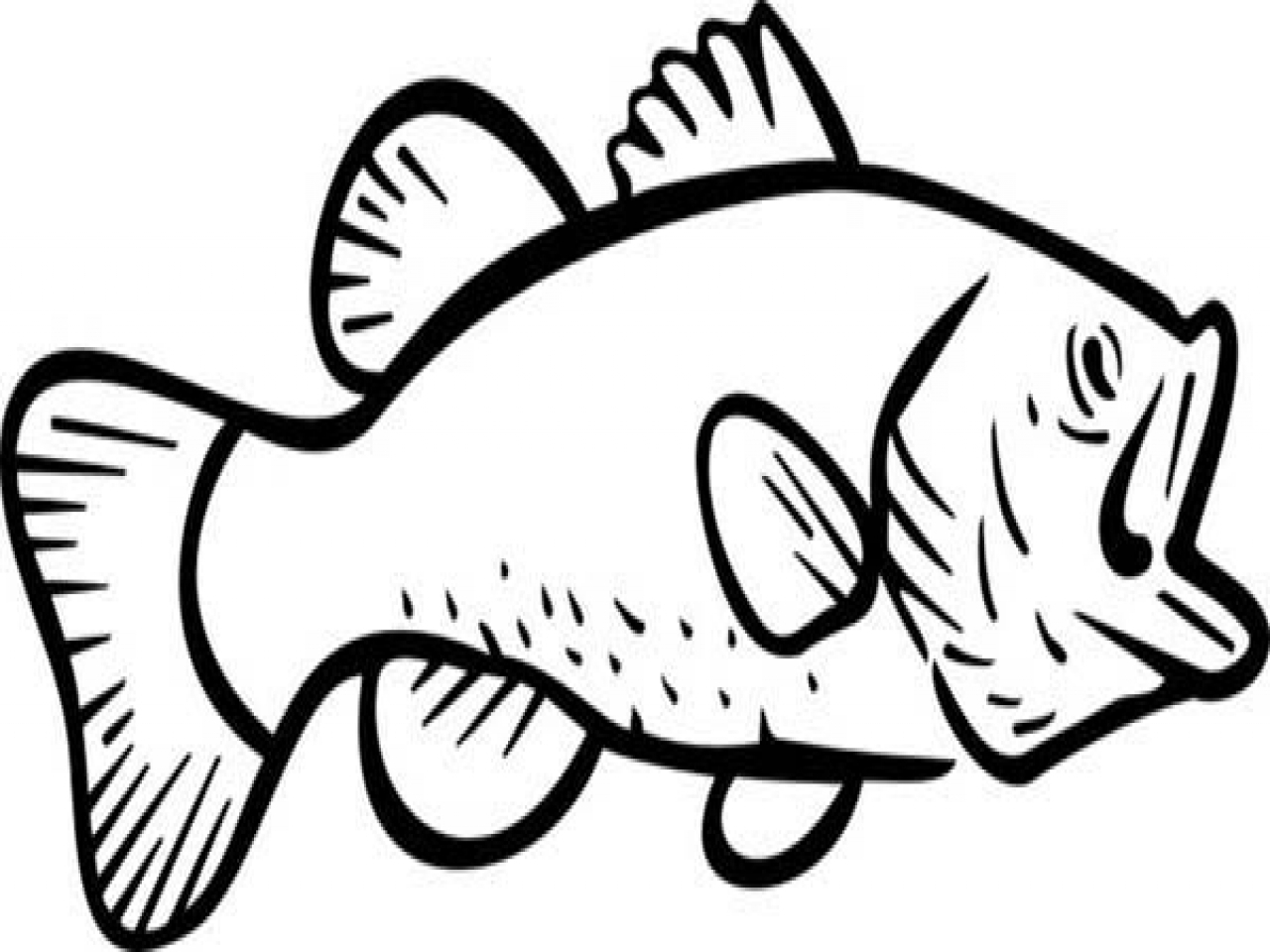 1280x960 Best Of Fish Page To Color Gallery Printable Coloring Sheet