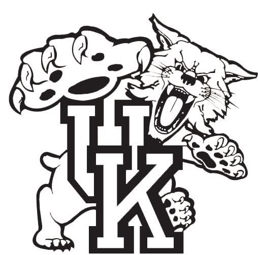 508x503 Kentucky Wildcats Logo Coloring Pages Yeti Decal Designs