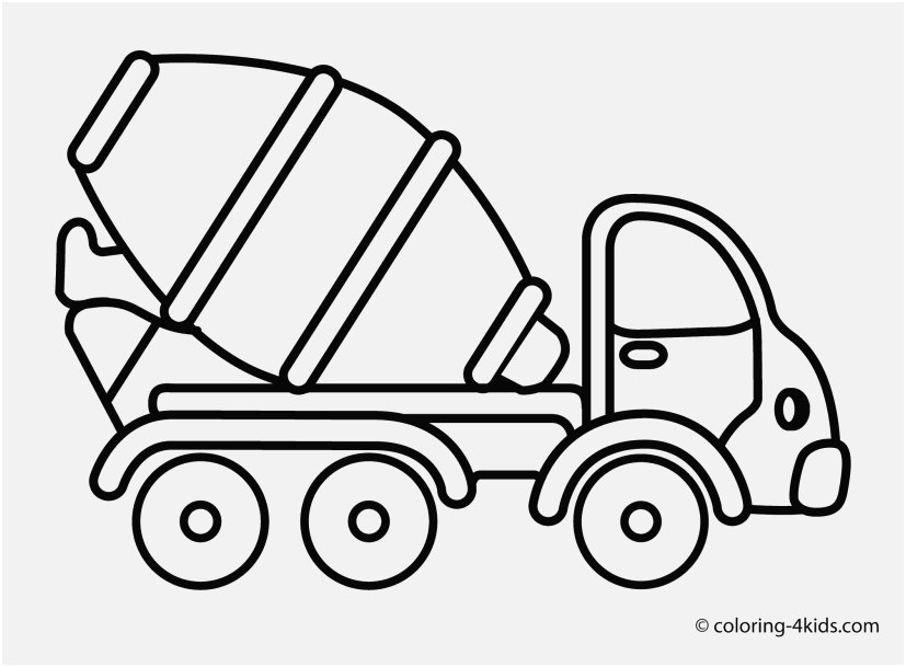 827x609 Truck Coloring Book Photo Cement Mixer Truck Transportation