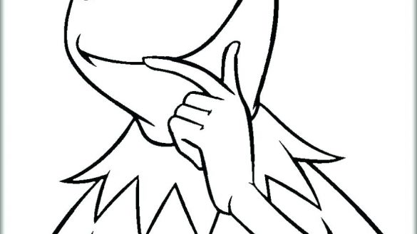 585x329 Kermit The Frog Coloring Pages Page Free Printable