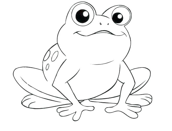 659x501 Kermit Coloring Page
