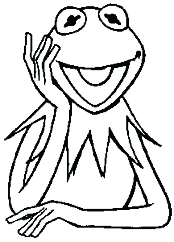 600x833 Kermit Coloring Pages Botcompass.co