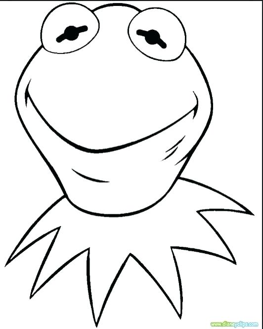 Kermit The Frog Coloring Page at GetColorings.com | Free printable ...