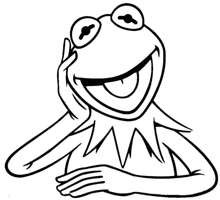 736x669 Frog Coloring Page Frog Coloring Pages Green Frog Coloring Page