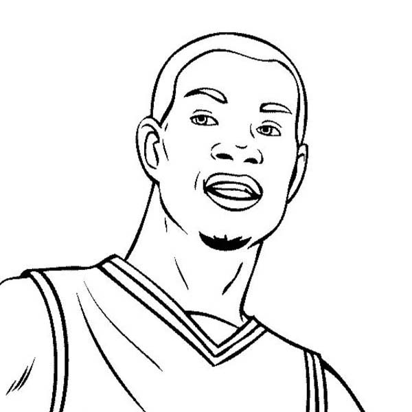 600x600 Kevin Durant Coloring Pages 13
