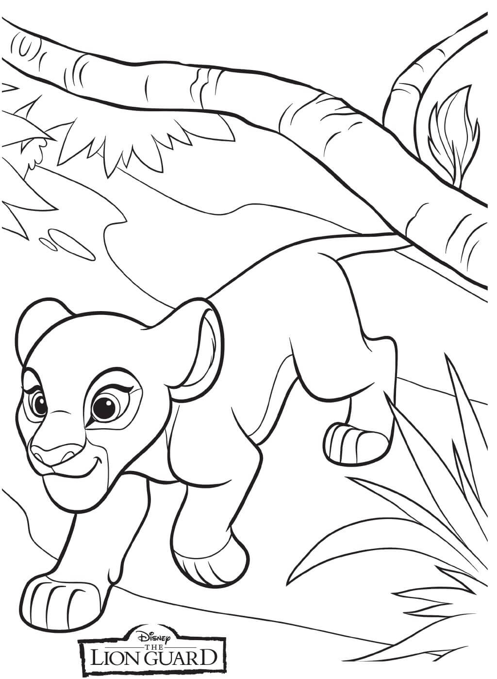 Kiara Coloring Pages