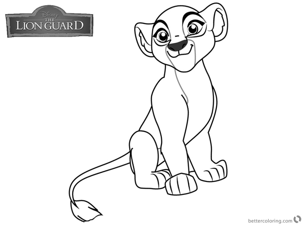 Lion Guard Coloring Pages Kiara 1024x760 Lion Guard Coloring Pages Kiara
