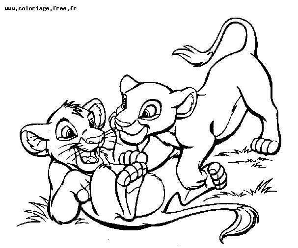 Coloring Pages Lion King Character Drawing Lions 607x506 Coloring Pages Lion King Character Drawing Lions