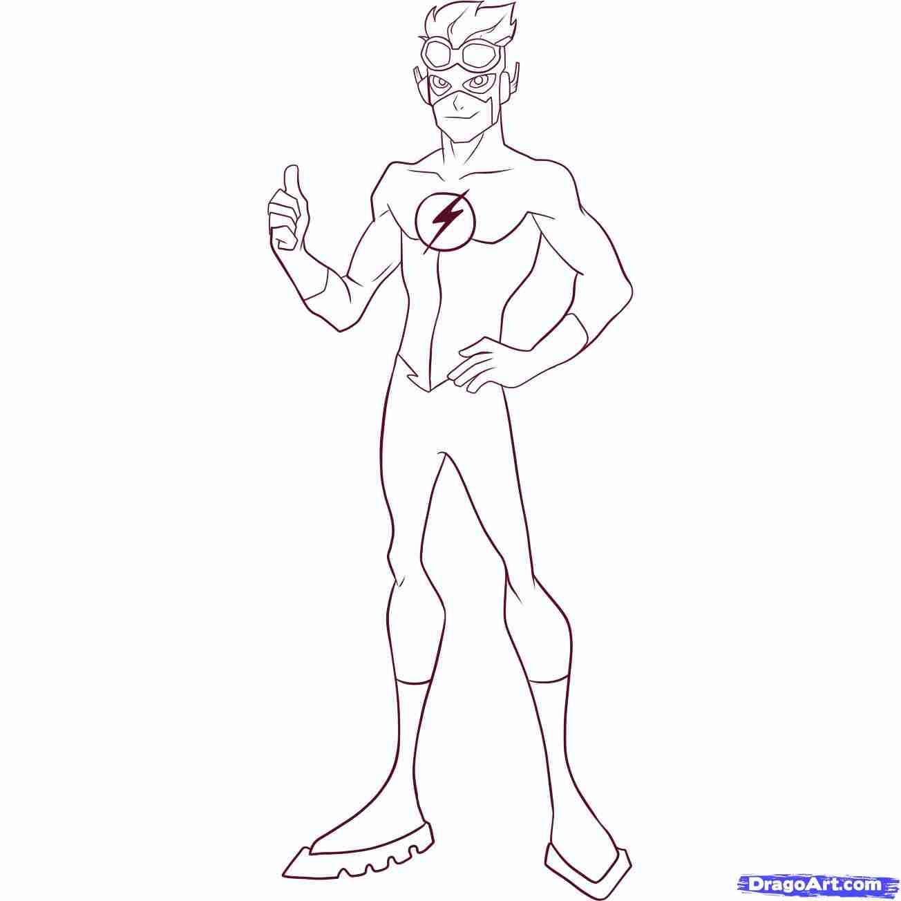 Kid Flash Coloring Pages Many Interesting Cliparts Beauteous 1304x1304 Kid Flash Coloring Pages Many Interesting Cliparts Beauteous