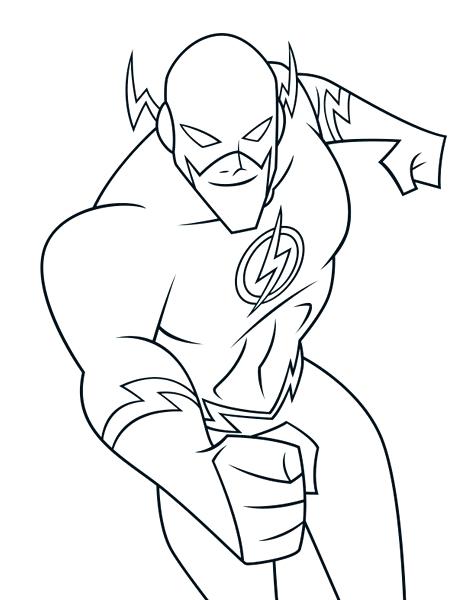 Kid Flash Coloring Sheet Also Flash Coloring Pages Printable 464x600 Kid Flash Coloring Sheet Also Flash Coloring Pages Printable