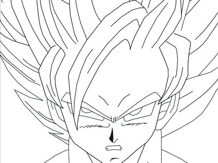 Kid Goku Coloring Pages at GetColorings.com | Free printable colorings ...