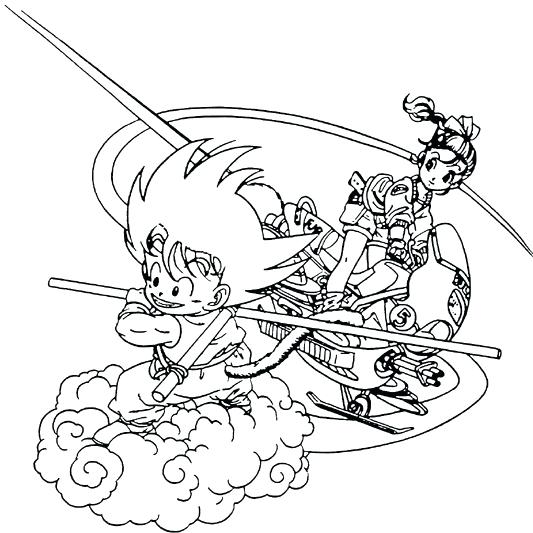 Amazing Kid Goku Coloring Pages And Kid Coloring Pages 19 Coloring 533x533 Amazing Kid Goku Coloring Pages And Kid Coloring Pages 19 Coloring