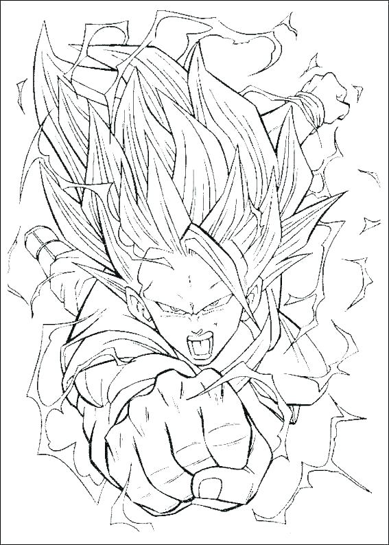 567x794 Coloring Coloring Page For Kid Pages Dragon Ball Z Witches Kidney